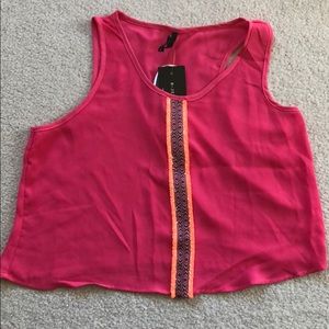 Pink tank top